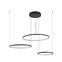 Pakabinamas šviestuvas CIRCOLO LED 45W 4000K Juoda