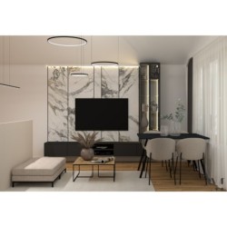Linijinis šviestuvas BAR LED S LED 27W 4000K IP20 Juoda