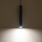 Pakabinamas šviestuvas FOURTY M 1xGU10 IP20 Juoda