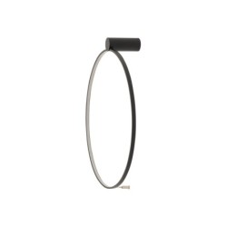 Sieninis šviestuvas CIRCOLO LED S LED 18W 3000K IP20 Juoda