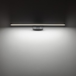 Sieninis šviestuvas CEZANNE LED M LED 12W 4000K IP44 Juoda