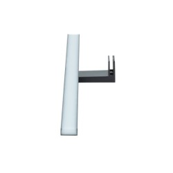 Sieninis šviestuvas CEZANNE LED M LED 12W 4000K IP44 Juoda