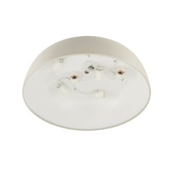 Plafonas SATELLITE M 7xE27 IP20 Pilka
