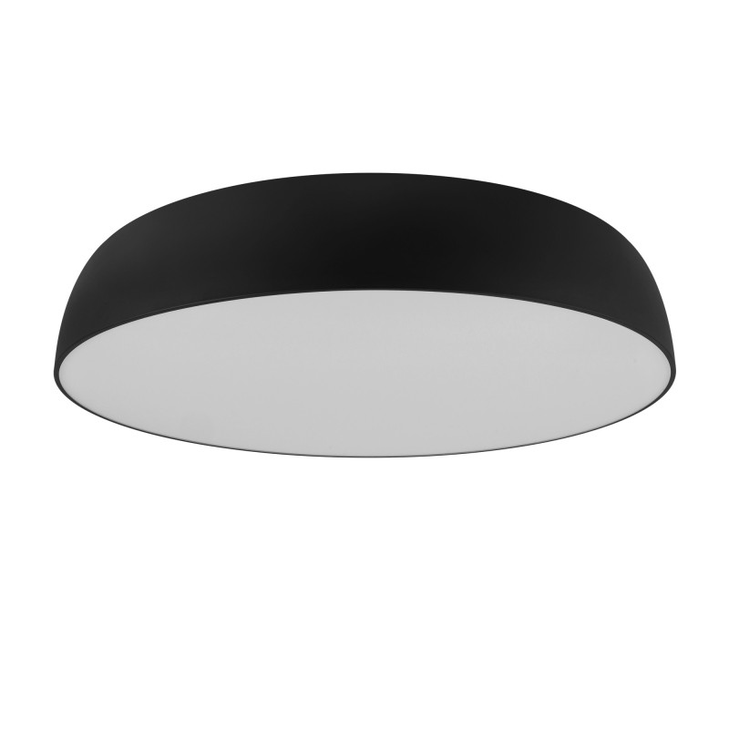Plafonas SATELLITE L 10xE27 IP20 Juoda