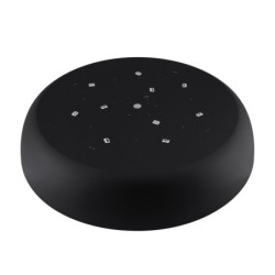 Plafonas SATELLITE L 10xE27 IP20 Juoda