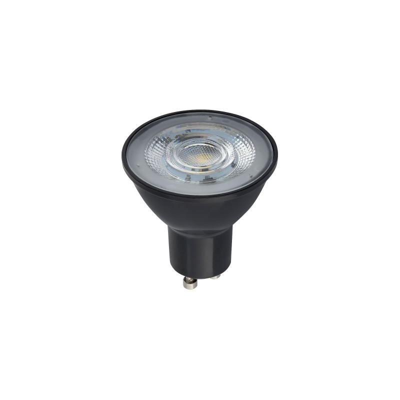 Lemputė GU10 R50 LED 7W 3000K Juoda, pritemdoma