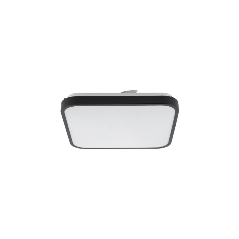 Plafonas AGNES SQUARE LED PRO LED 16W 3000K IP44 Juoda