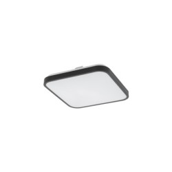 Plafonas AGNES SQUARE LED PRO LED 16W 3000K IP44 Juoda