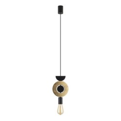 Pakabinamas šviestuvas DROPS WOOD F 1xE27 IP20 Aukso