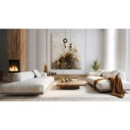 Pakabinamas šviestuvas DROPS WOOD F 1xE27 IP20 Aukso