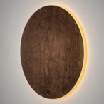 Sieninis šviestuvas RING TIMBER LED XXL LED 22W 3000K IP20 Tamsaus medžio