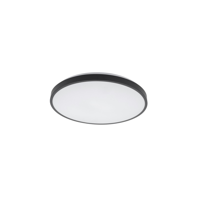 Plafonas AGNES ROUND LED PRO LED 22W 3000K IP44 Juoda