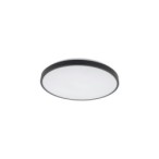 Plafonas AGNES ROUND LED PRO LED 22W 3000K IP44 Juoda