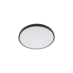 Plafonas AGNES ROUND LED PRO LED 22W 3000K IP44 Juoda