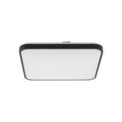 Plafonas AGNES SQUARE LED PRO LED 32W 3000K IP44 Juoda