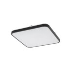 Plafonas AGNES SQUARE LED PRO LED 32W 3000K IP44 Juoda
