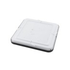 Plafonas AGNES SQUARE LED PRO LED 32W 3000K IP44 Juoda