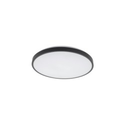 Plafonas AGNES ROUND LED 22W 4000K IP44 Juoda