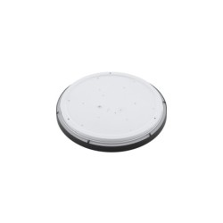 Plafonas AGNES ROUND LED 22W 4000K IP44 Juoda