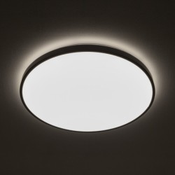 Lubinis šviestuvas AGNES ROUND LED PRO LED 32W 3000K IP44 Juoda