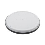 Lubinis šviestuvas AGNES ROUND LED PRO LED 32W 3000K IP44 Juoda