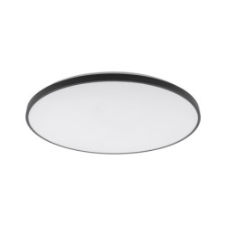 Plafonas AGNES ROUND LED PRO LED 64W 3000K IP44 Juoda