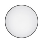 Plafonas AGNES ROUND LED PRO LED 64W 3000K IP44 Juoda