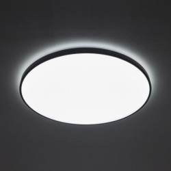 Plafonas AGNES ROUND LED PRO LED 64W 4000K IP44 Juoda