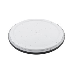 Plafonas AGNES ROUND LED PRO LED 64W 4000K IP44 Juoda