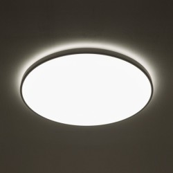 Plafonas AGNES ROUND PRO LED 64W 3000K IP44 Balta