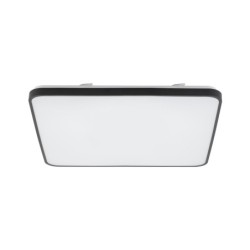 Plafonas AGNES SQUARE LED PRO LED 64W 3000K IP44 Juoda