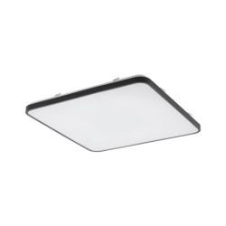 Plafonas AGNES SQUARE LED PRO LED 64W 3000K IP44 Juoda