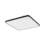 Plafonas AGNES SQUARE LED PRO LED 64W 3000K IP44 Juoda