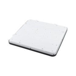 Plafonas AGNES SQUARE LED PRO LED 64W 3000K IP44 Juoda