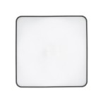 Plafonas AGNES SQUARE LED PRO LED 64W 4000K IP44 Juoda