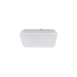 Plafonas AGNES SQUARE LED PRO LED 16W 4000K IP44 Balta