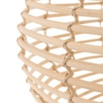 Pakabinamas šviestuvas RATTAN M 1xE27 IP20 Natūrali mediena