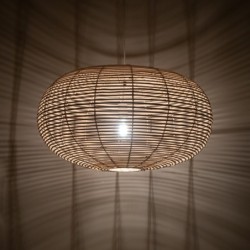 Pakabinamas šviestuvas RATTAN L 1xE27 IP20 Medžio