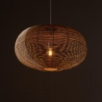 Pakabinamas šviestuvas RATTAN L 1xE27 IP20 Medžio