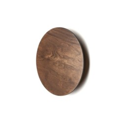 Sieninis šviestuvas RING TIMBER LED M LED 10W 3000K IP20 Tamsaus medžio