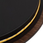 Sieninis šviestuvas RING TIMBER LED M LED 10W 3000K IP20 Tamsaus medžio