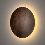Sieninis šviestuvas RING TIMBER LED 13W 3000K IP20 Tamsaus medžio