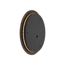 Sieninis šviestuvas RING TIMBER LED 13W 3000K IP20 Tamsaus medžio