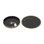 Sieninis šviestuvas RING TIMBER LED 13W 3000K IP20 Tamsaus medžio