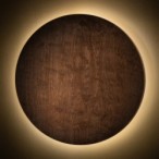 Sieninis šviestuvas RING TIMBER LED XL LED 16W 3000K IP20 Tamsi mediena