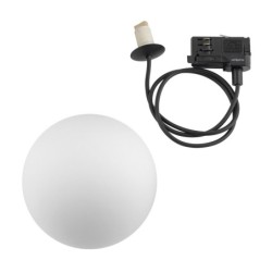 Bėginis šviestuvas CTLS SNOWBALL 1xG9 IP20 Juoda