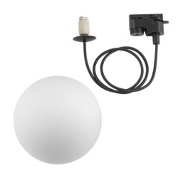 Bėginis šviestuvas PROFILE SNOWBALL G9 IP20 Juoda