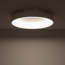 Lubinis šviestuvas NIKKI ROUND LED LED 48W 3000K IP20 Balta