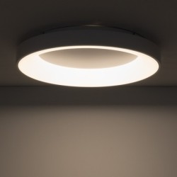 Plafonas NIKKI ROUND LED 60W 3000K IP20 Balta
