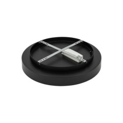 Plafonas NIKKI ROUND LED LED 48W 3000K IP20 Juoda
